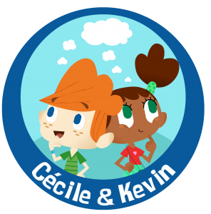 Logo Cécile & Kévin - diffuseur TF1 - Série TV 2D - 2 minutes