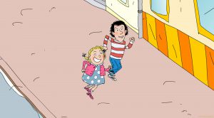 Tom-Tom & Nana - Dessin animée 2D - Diffuseur FRANCE 3 - Décors, animation, compositing par 2minutes