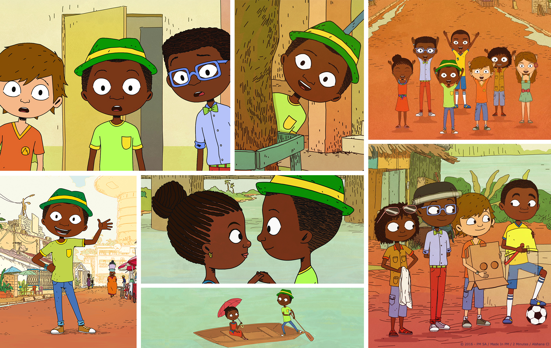Junior - Dessin animée - Diffusée Gulli Africa - Coproduction 2 minutes